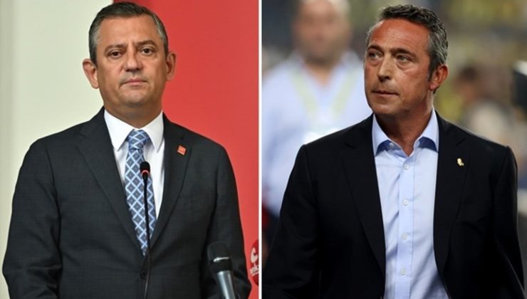 Ankara’da sürpriz görüşme: Ali Koç ile Özgür Özel bir ortaya geldi