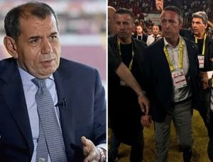 Birebir durumda olsa alana iner miydi? Dursun Özbek’ten Ali Koç yanıtı!