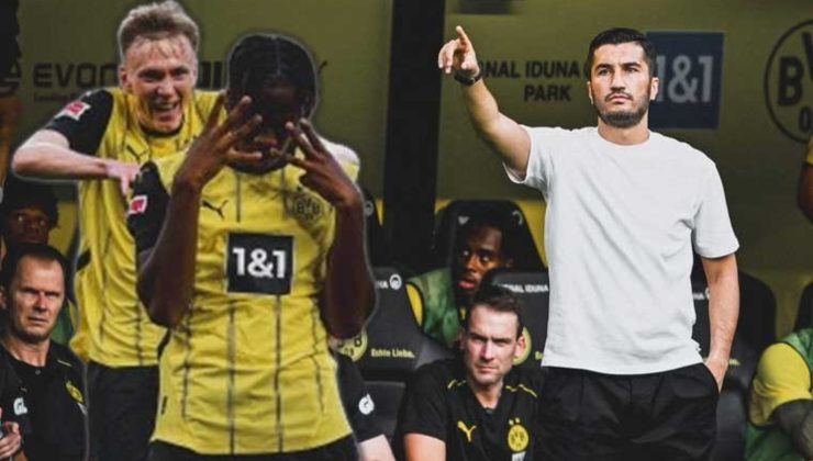 Dortmund alanında Eintracht Frankfurt’a acımadı! Bundesliga’da Nuri Şahin, galibiyetle başladı!