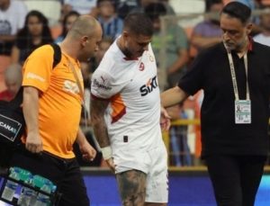 Galatasaray’da Mauro Icardi şoku! Oyunda devam edemedi…