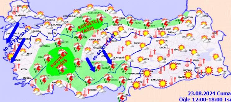 Hava durumu için beklenen açıklama! Nihayet...Çok sayıda ile uyarı!
