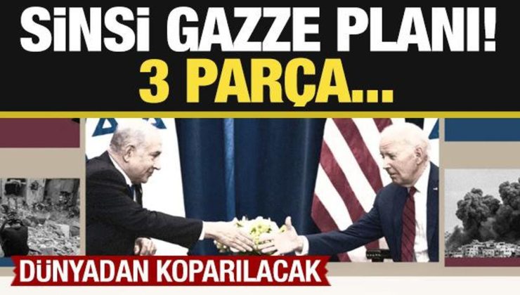 Katil İsrail ve ABD’nin sinsi Gazze planı! Dünyadan koparılacak