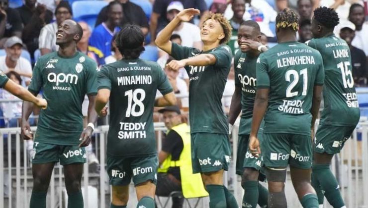 Lyon’a meskeninde Monaco şoku!