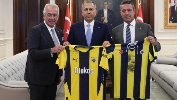 Özgür Özel ve Devlet Bahçeli’nin akabinde… Ali Koç’tan İçişleri Bakanı’na ziyaret!