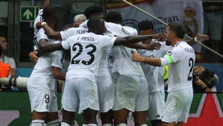 Real Madrid, Süper Kupa’da Atalanta’yı 2-0 Geçti