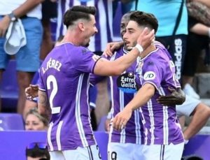 Real Valladolid 3 puanı tek golle aldı!