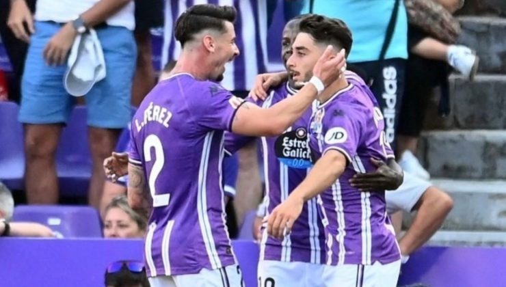 Real Valladolid 3 puanı tek golle aldı!