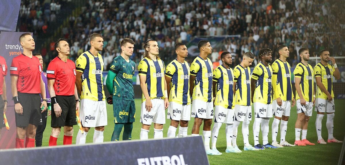 Rize'de Fred'in gecesi! Fenerbahçe gol oldu yağdı