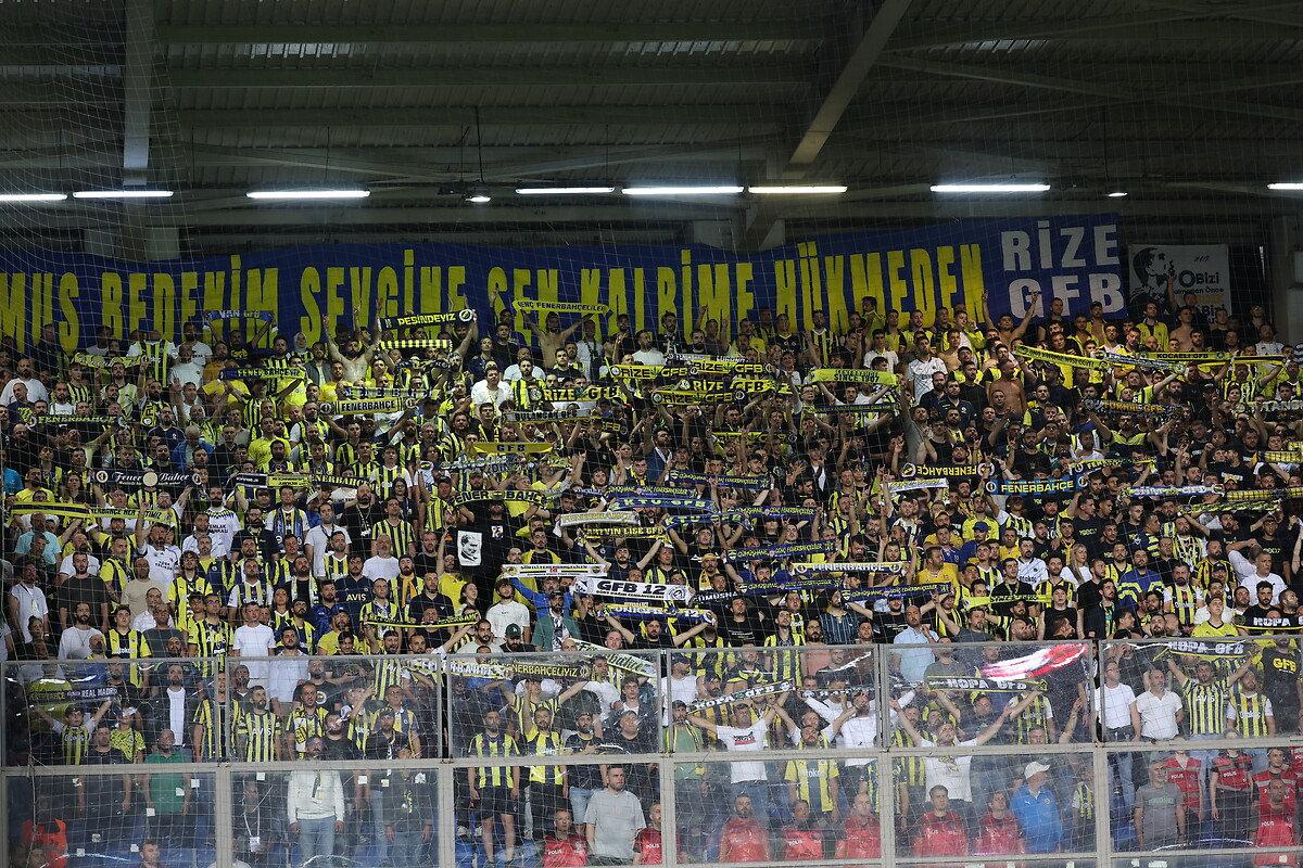 Rize'de Fred'in gecesi! Fenerbahçe gol oldu yağdı