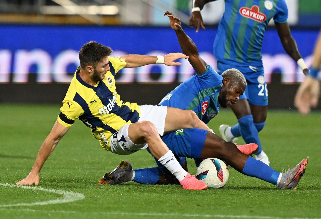 Rize'de Fred'in gecesi! Fenerbahçe gol oldu yağdı