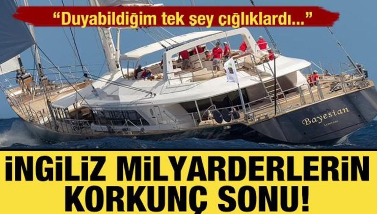 Sicilya’da batan lüks tekne ile ilgili yeni ayrıntılar ortaya çıktı