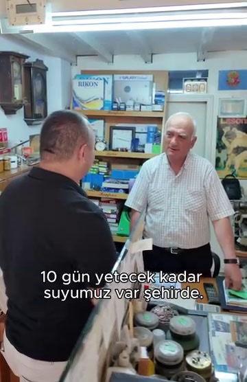 Sokağa çıkan belediye liderinden 'alarm' üzere davet: ‘Sadece 10 günlük su kaldı'