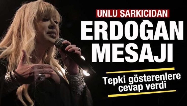 Ünlü sanatçı Zerrin Özer’den Erdoğan mesajı! Reaksiyon gösterenlere yanıt verdi