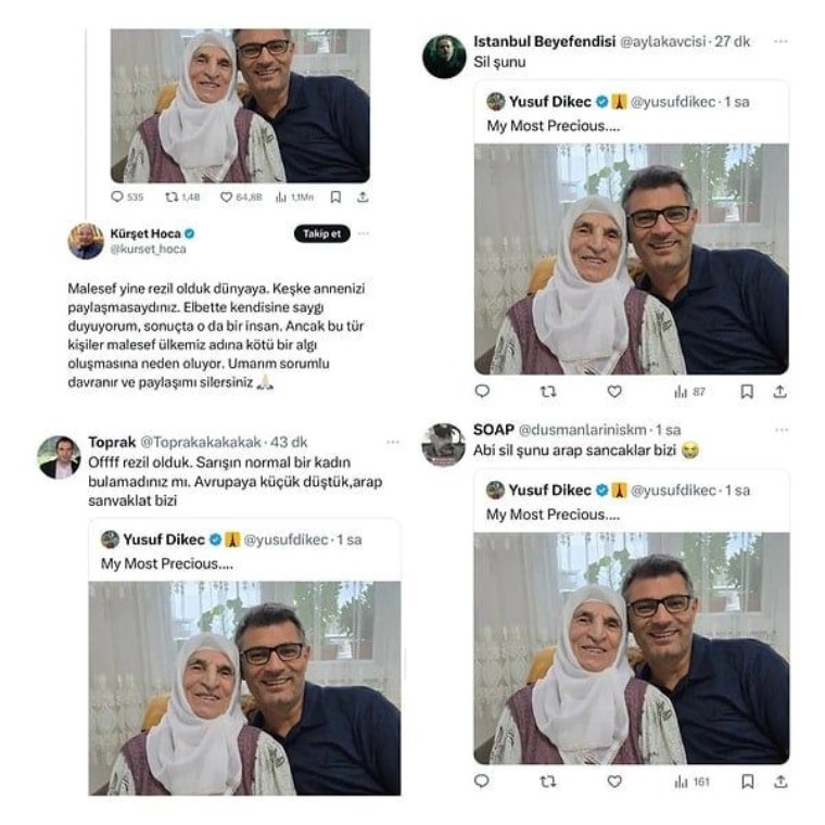 Yusuf Dikeç sessizliğini bozdu: Zübeyde Anne'nin fotoğrafına baksınlar