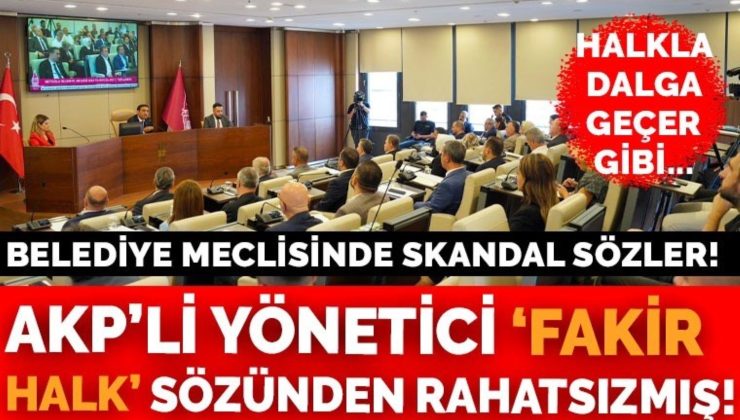 AKP’li Çimen daima ‘fakir halk’ denilmesinden rahatsız oldu