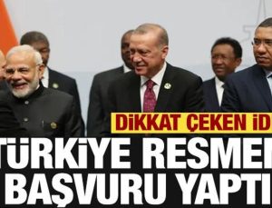 Bloomberg’den dikkat çeken argüman: Türkiye resmen müracaat yaptı