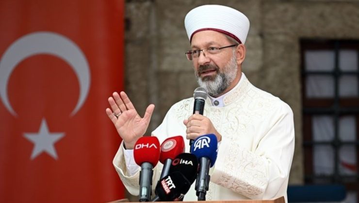 Diyanet İşleri Başkanı Erbaş: Gençlerimize, çocuklarımıza, jenerasyonumuza rol model olacağız