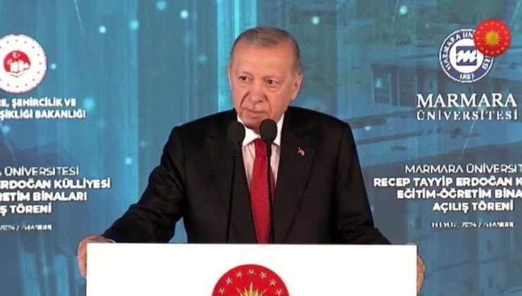 Erdoğan: Marmara Üniversitesi mezunu olmaktan gururluyum