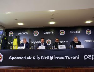 Fenerbahçe, Papara ile 3 farklı forma sponsorluğu mutabakatı imzaladı