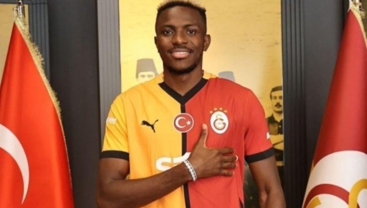 Galatasaray Victor Osimhen transferini resmen duyurdu