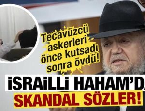 İsrailli Haham’dan skandal sözler! Filistinli esirlere tecavüz eden askerleri savundu