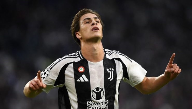 Juventus tarihine geçti: Şampiyonlar Ligi’nde birinci gol Kenan Yıldız’dan!