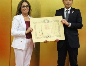 Kandilli Rasathanesi Müdürü Prof. Dr. Özel’e Japonya’dan Yüksek Devlet Nişanı