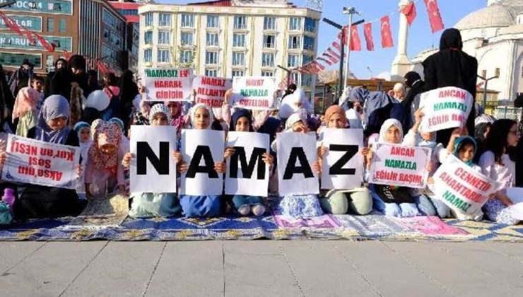 Kavurucu sıcak altında namaz