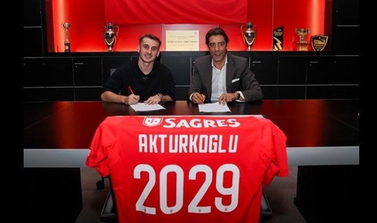 Kerem Aktürkoğlu, Benfica'ya imzayı attı: Ulusal oyuncudan birinci açıklama!
