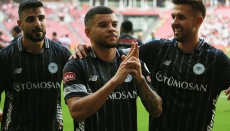 Konyaspor, Samsunspor’u Pedrinho ile geçti!