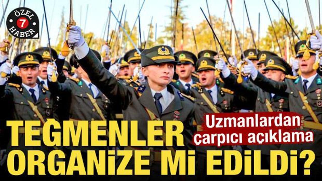 Korsan yemin eden teğmenler ile ilgili çarpıcı açıklama: Art planında bakın ne var!