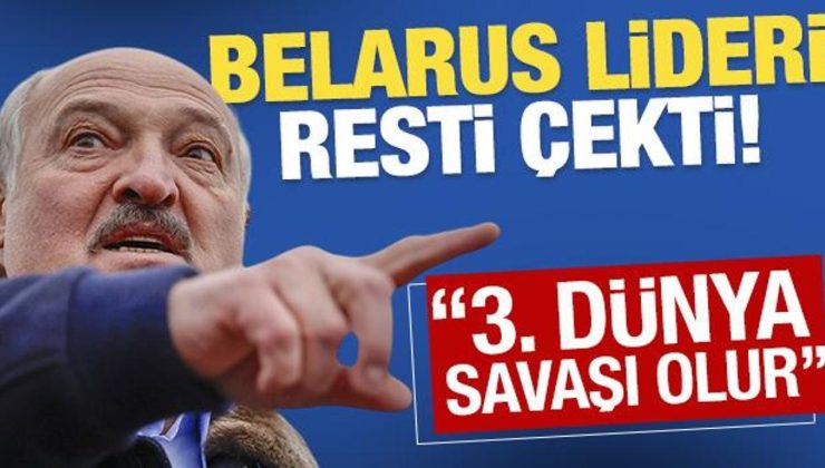 Lukaşenko: “Belarus’a yapılacak hücum Üçüncü Dünya Savaşı olur”