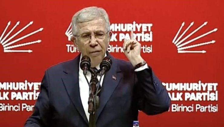 Mansur Yavaş kürsüde sitem etti: ‘Polemik falan çıkarmak istemiyorum ancak…’