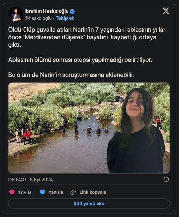 Narin'in köyünde Pandora'nın kutusu açılıyor! ‘Son 10 yılda ölenler kesinlikle incelenmeli’