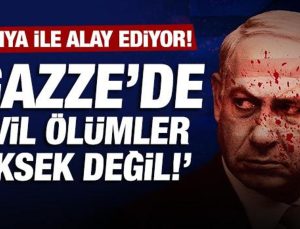 Netanyahu, Gazze’de sivil ölümlerinin yüksek olmadığını tez etti!