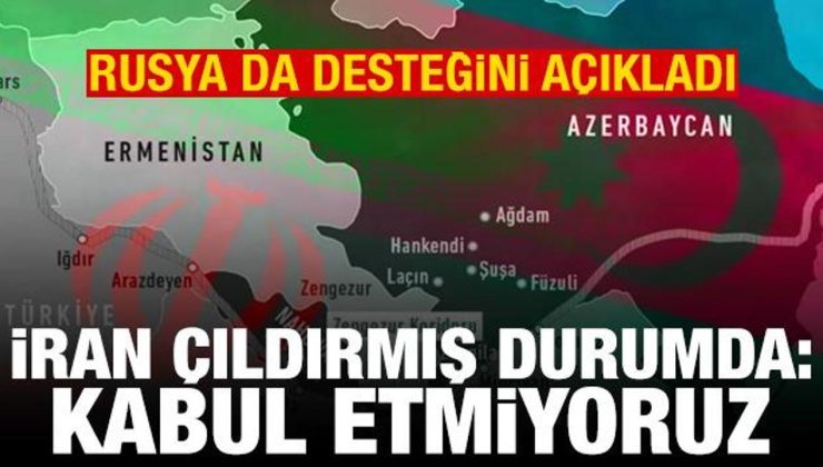 Rusya da devrede! İran’dan Zengezur Koridoru açıklaması: Kabul etmiyoruz