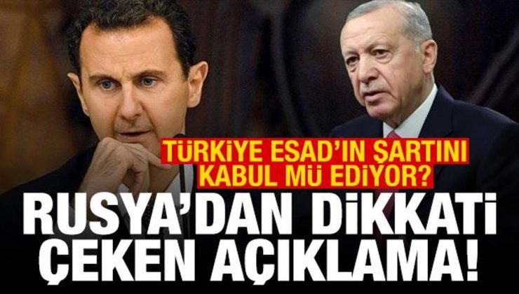 Rusya’dan sürpriz açıklama: Türkiye, Suriye’den çekilmeye hazır lakin…