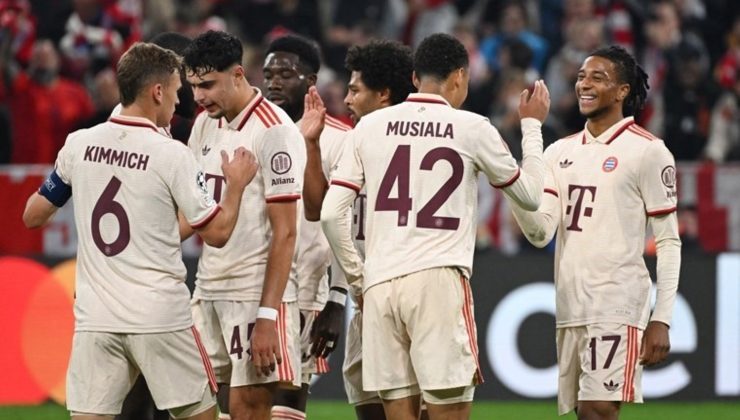 Toplam 11 gol! Bayern Münih’ten farklı galibiyet!