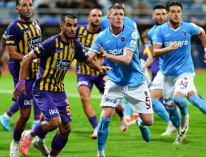 Trabzonspor deplasmandan 1 puan ile dönüyor: Eyüpspor 0-0 Trabzonspor