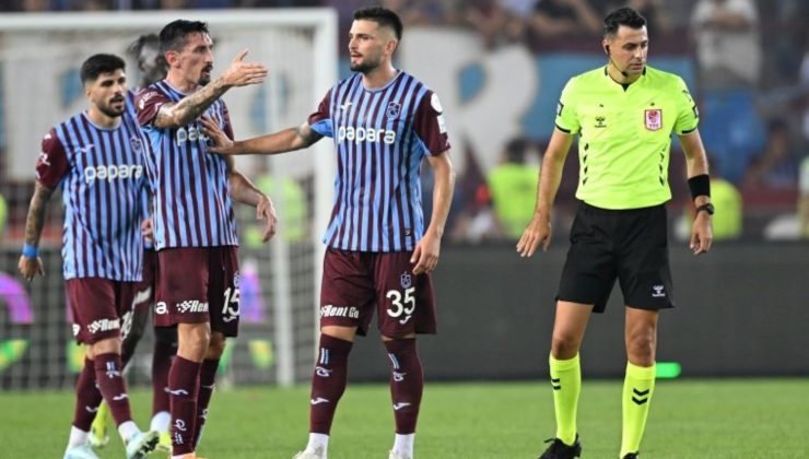 Trabzonspor’dan hakeme sert reaksiyon: ‘Tek eksik Beşiktaş forması’