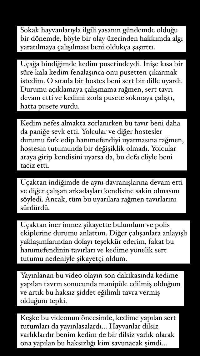 Uçakta olay çıkartıp sonrasında polisi tehdit eden Dilan Çıtak'tan akıllara ziyan açıklama