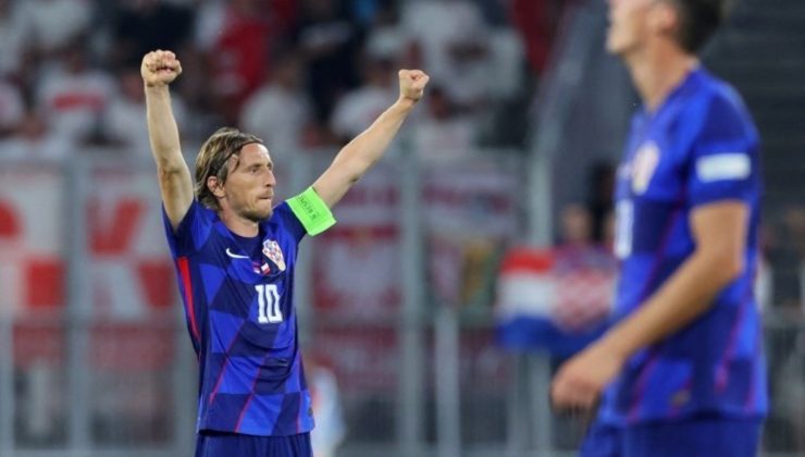 UEFA Uluslar Ligi’nde Hırvatistan, Luka Modric ile güldü!
