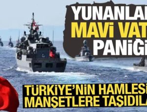 Yunan basınında “Mavi Vatan” paniği