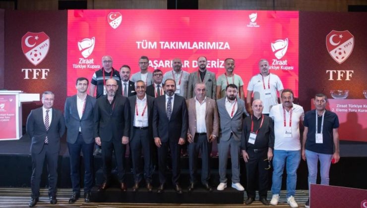 Ziraat Türkiye Kupası 2. Eleme Çeşidi eşleşmeleri muhakkak oldu