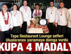 21. İstanbul Mutfak Günleri yarışına Zirve Restaurant Lounge şefleri damga vurdu