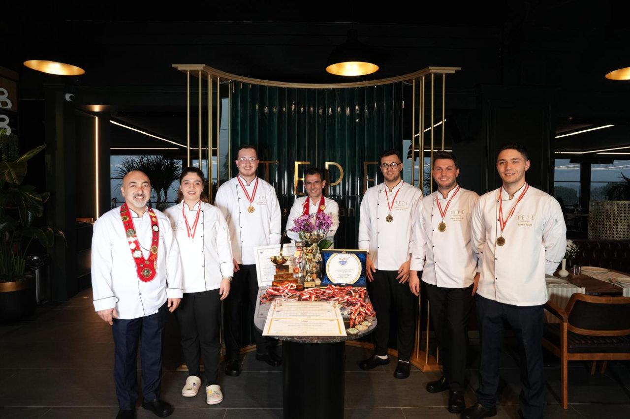 21. İstanbul Mutfak Günleri yarışına Zirve Restaurant Lounge şefleri damga vurdu