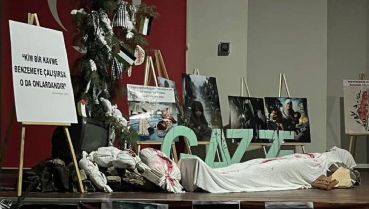 ÇEDES Projesi kapsamında reaksiyon çeken uygulamalar sürüyor: Kanlı kol ve bacak maketleri eğitim sahnesinde