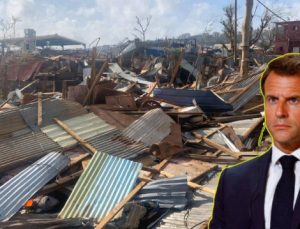 Chido Kasırgası’ndan etkilenen Mayotte halkı Macron’a davet: İstifa et