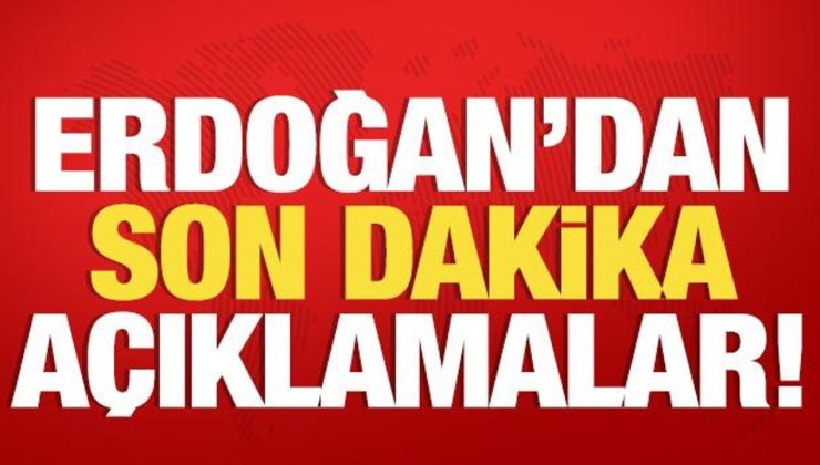 Cumhurbaşkanı Erdoğan’dan Son Gelişmeler ve Bütçe Açıklamaları
