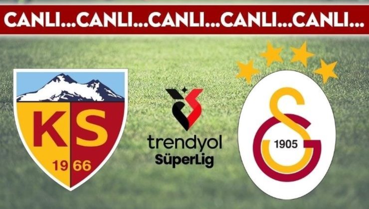 Galatasaray, Kayserispor’u 4-1 Yenerek Zirveye Yerleşti